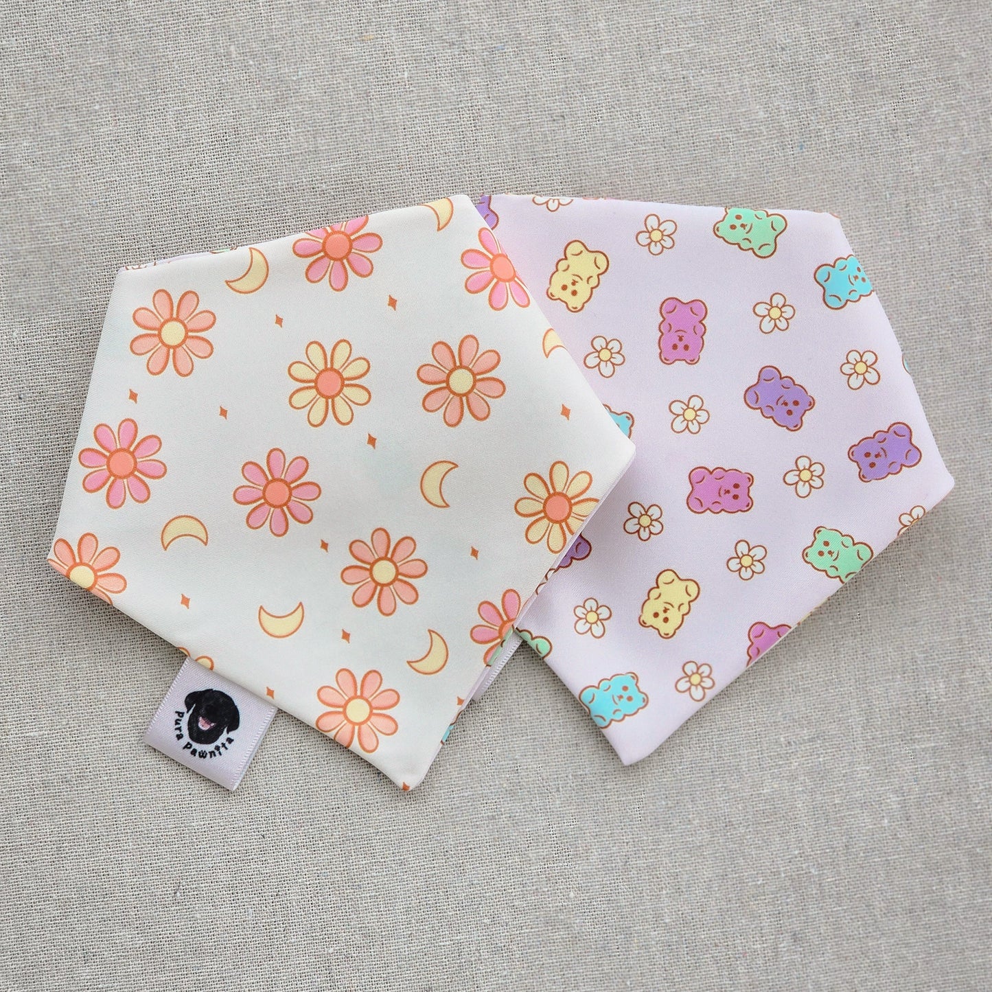 Candy & Moon Garden Reversible Bandana