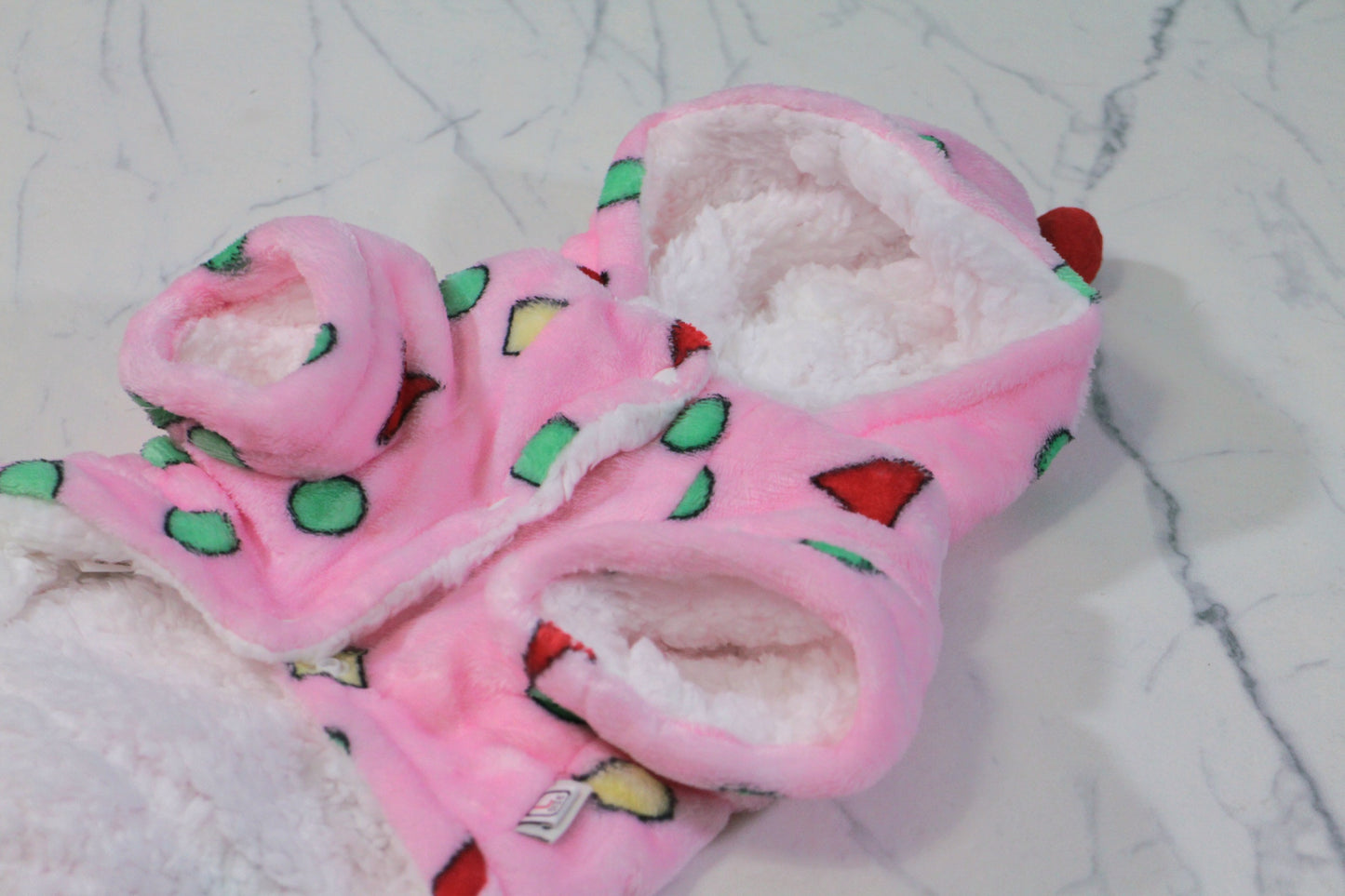 Cartoon Style Pajama with Repositionable Pillow Pin