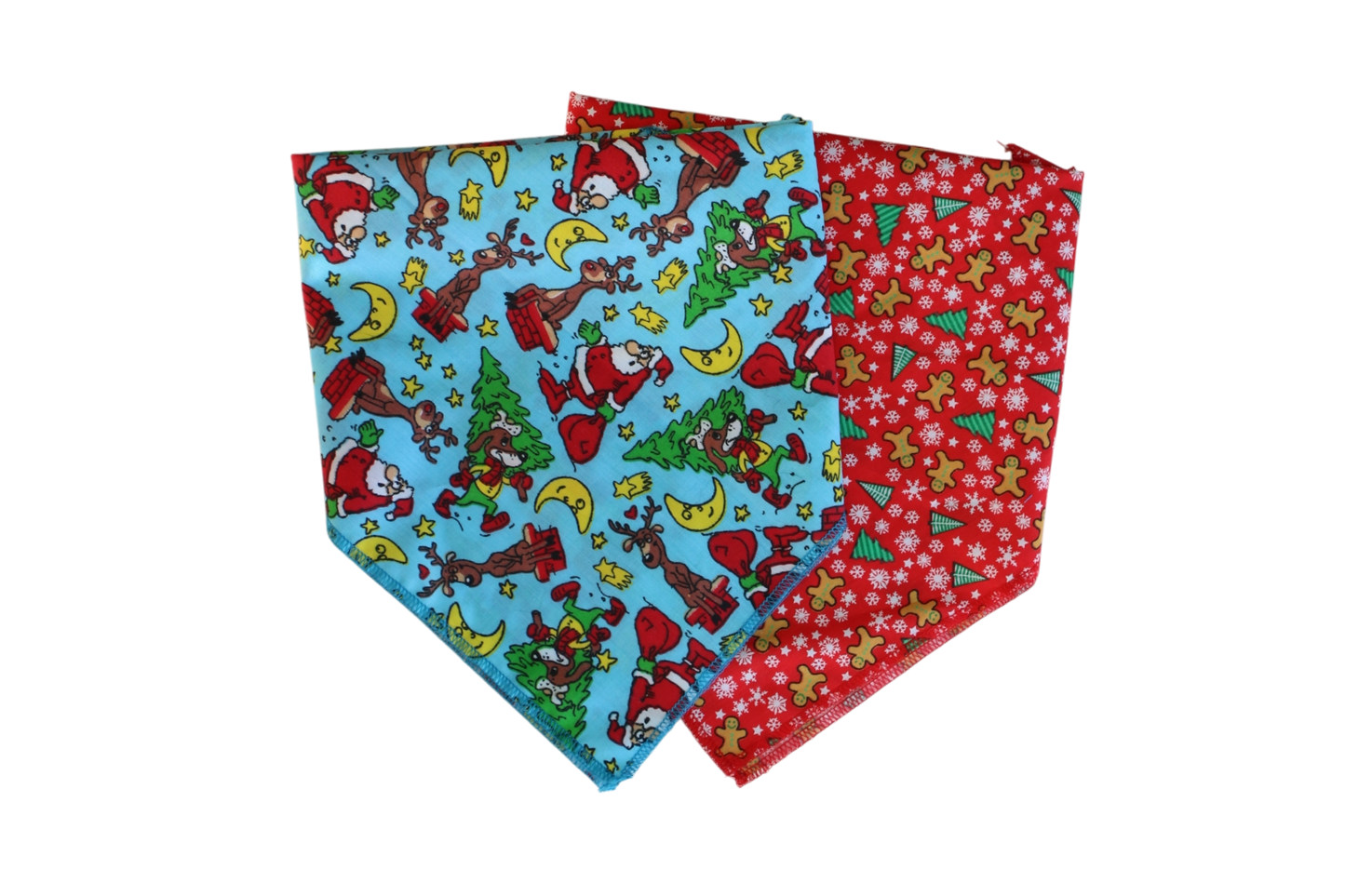 Christmas Bandana - Blue