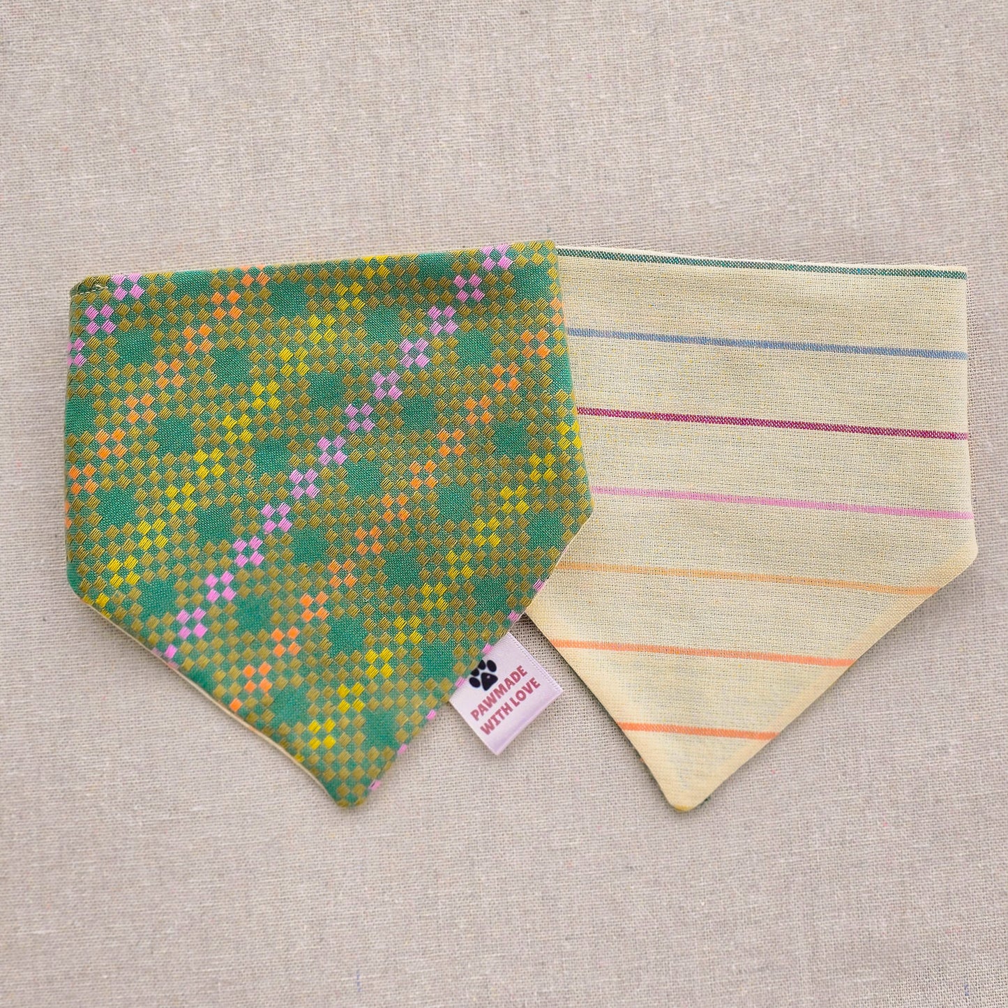 Pixel Garden Reversible Bandana