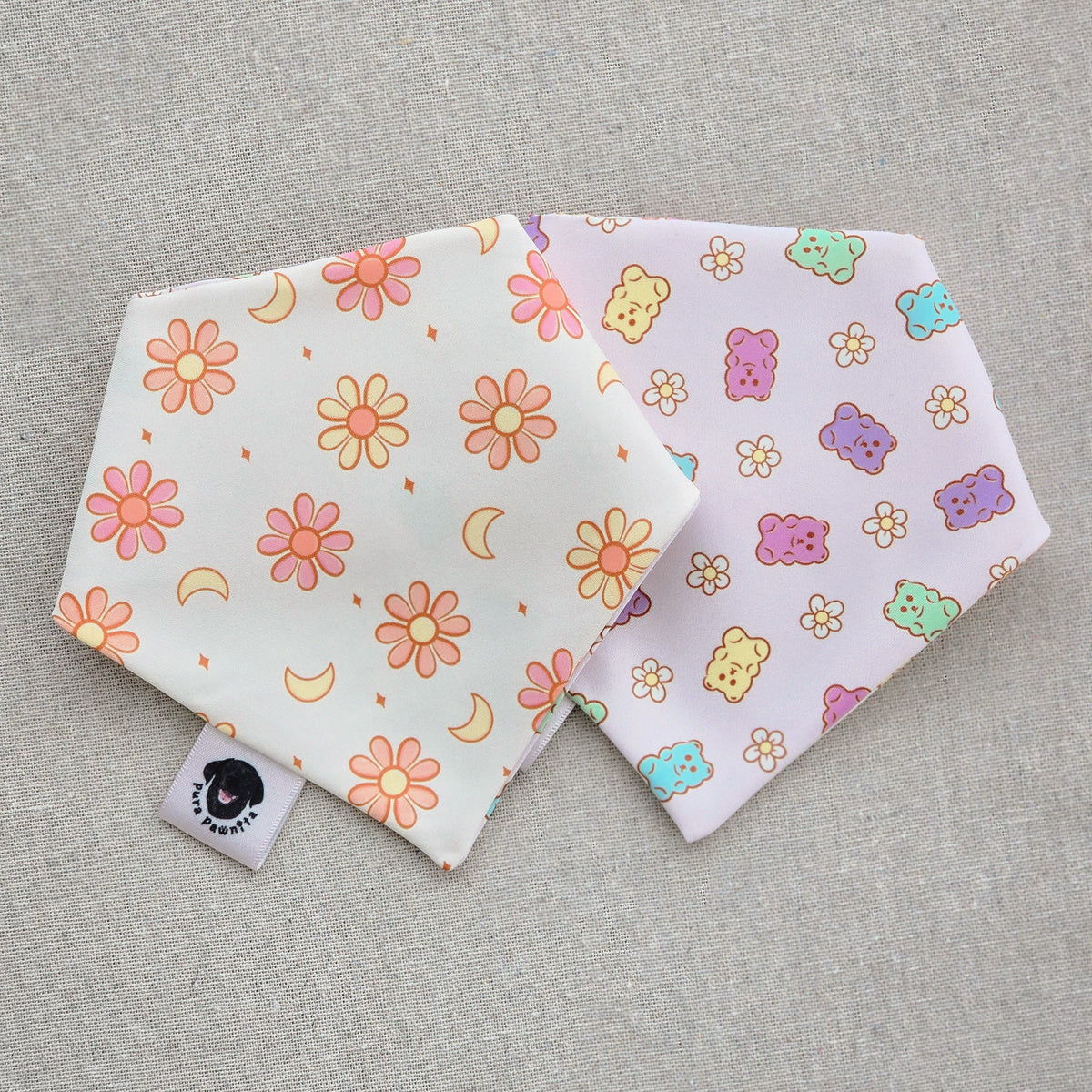 Candy & Moon Garden Reversible Bandana