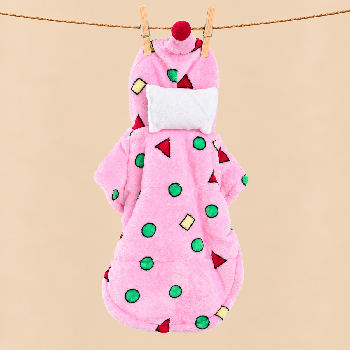 Cartoon Pillow Pajama (Blue / Pink)