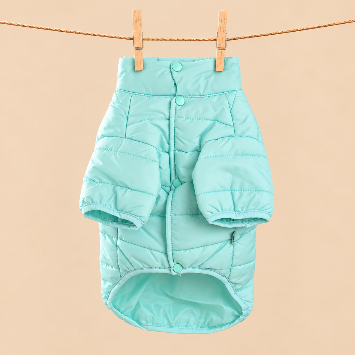Cloud Puff Jacket (Blue / Pink)