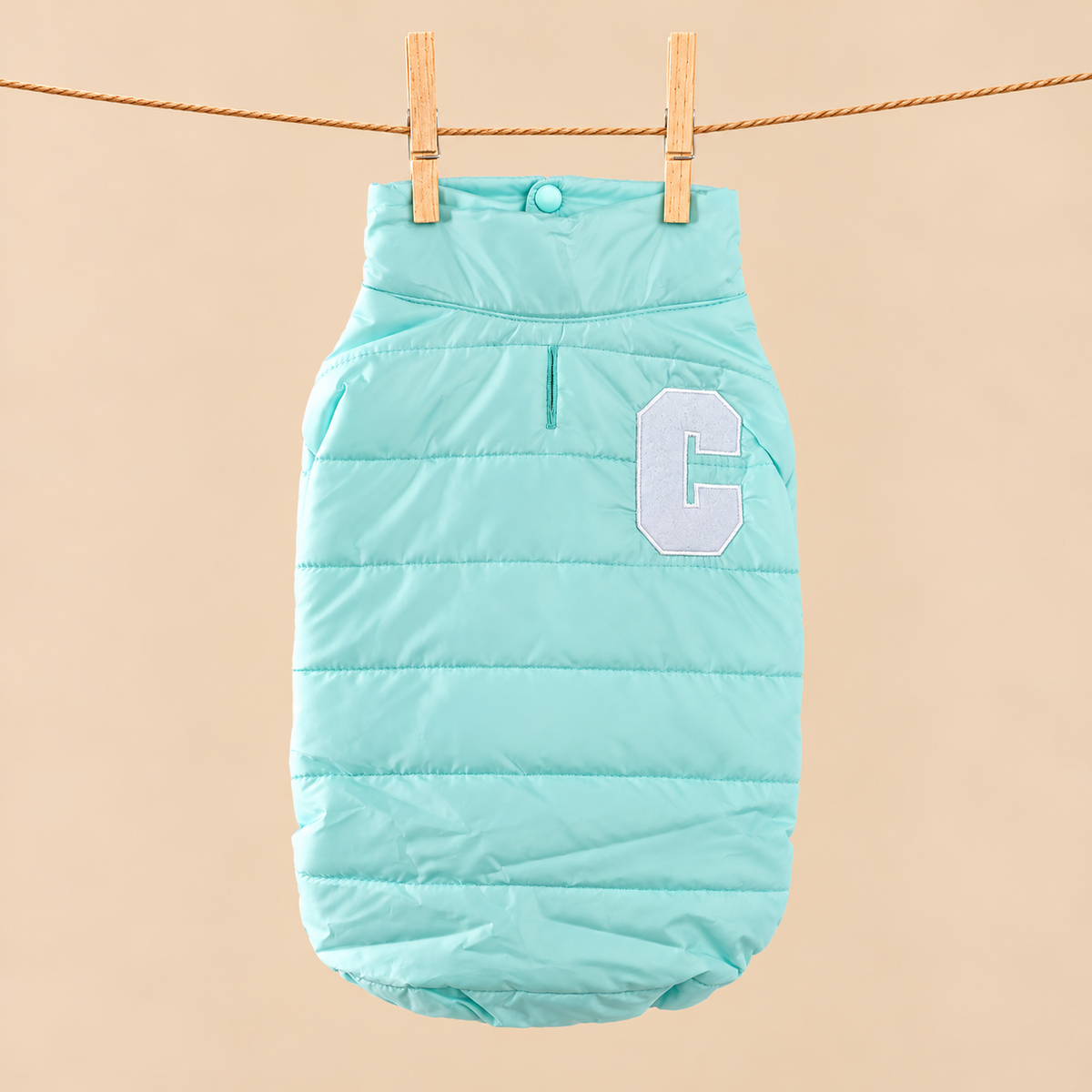 Cloud Puff Jacket (Blue / Pink)