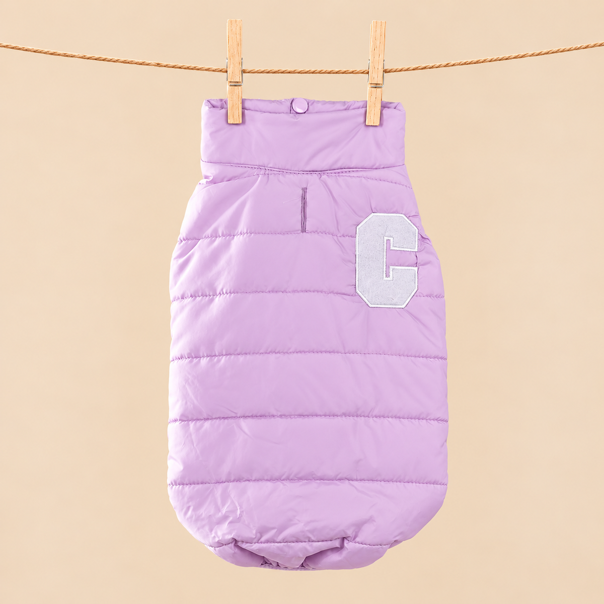 Cloud Puff Jacket (Blue / Pink)