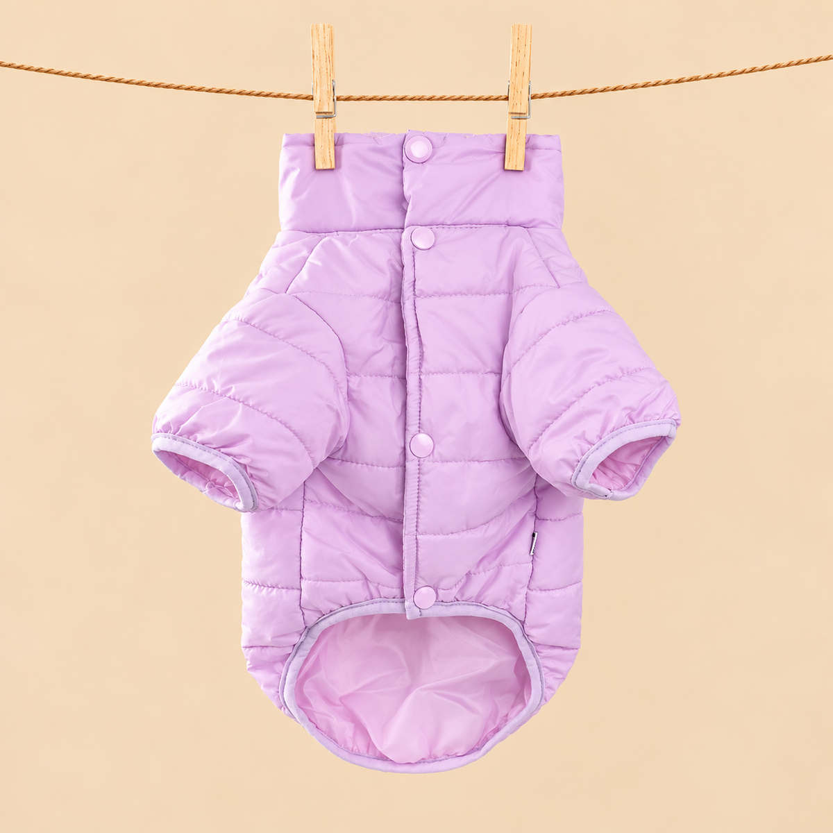 Cloud Puff Jacket (Blue / Pink)