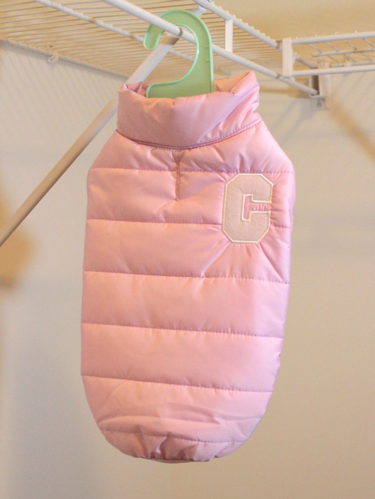 Insulated Puffer Jacket for Dogs | Mint Green Dreamy Pink