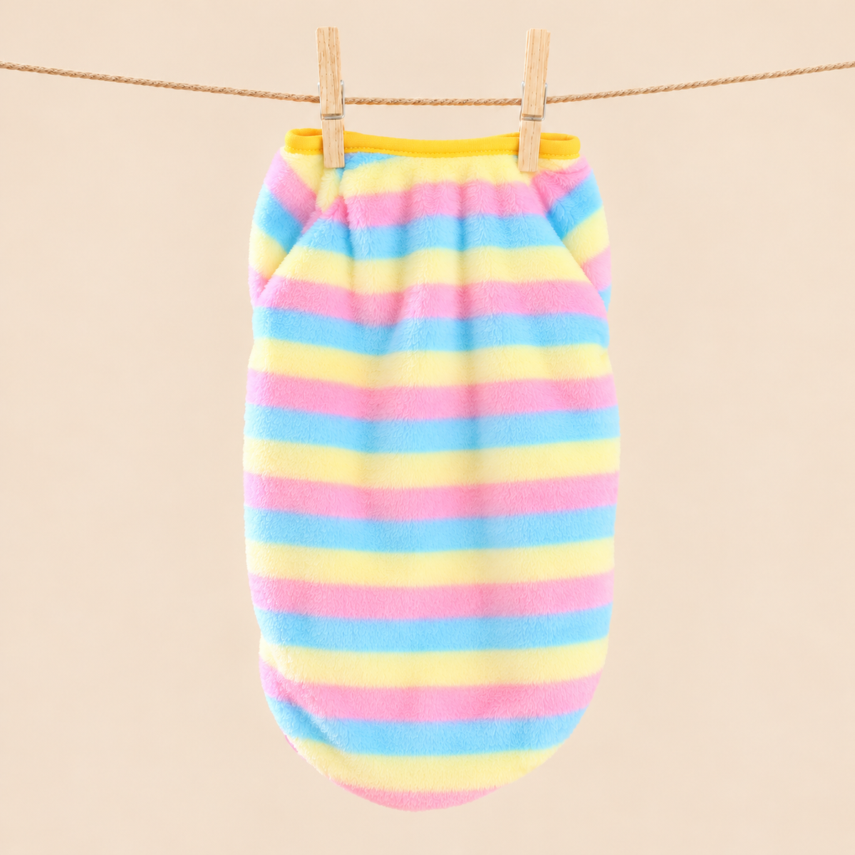 Lemon Stripe Fleece