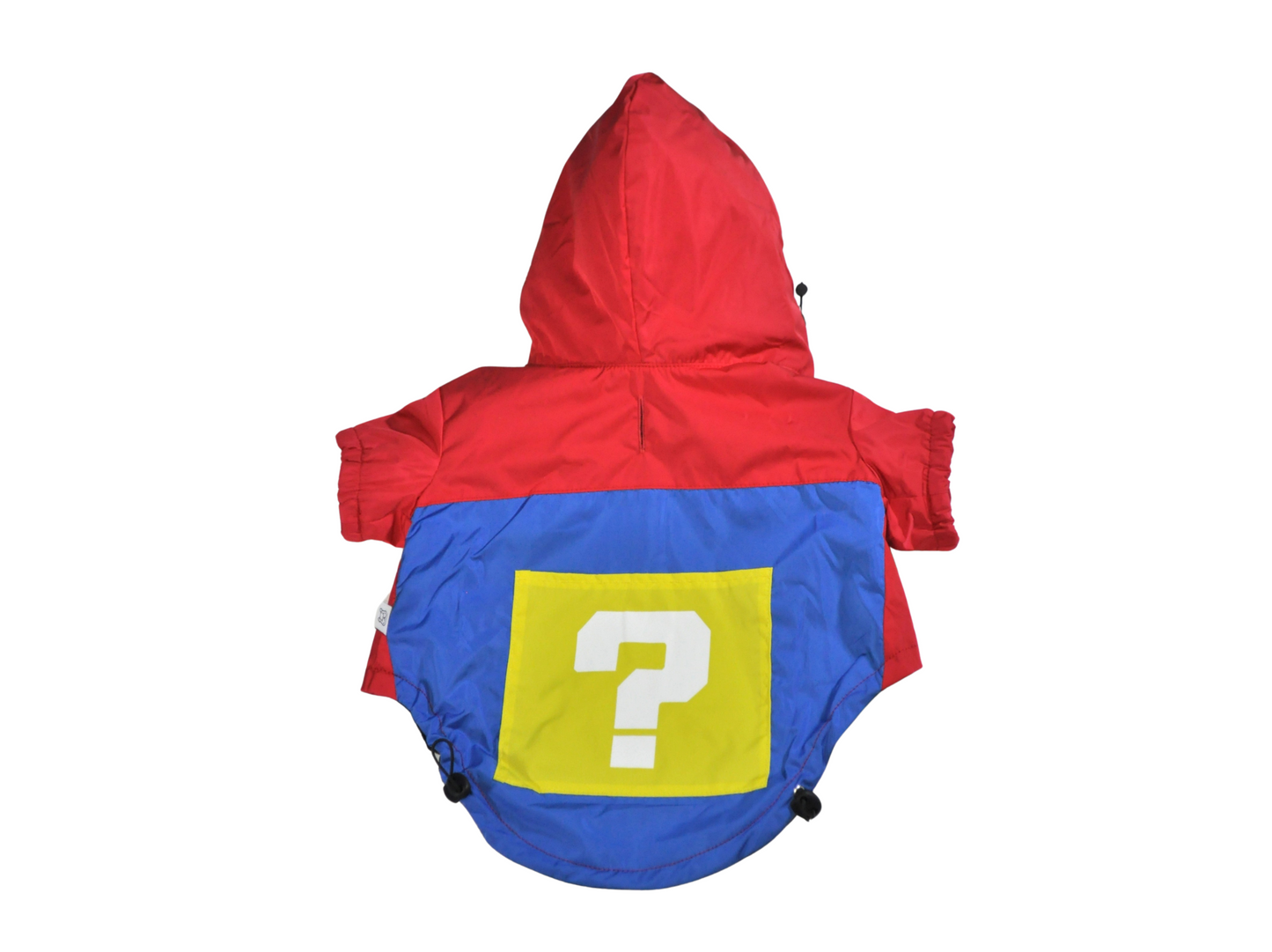 Dog Raincoat | Mario-Themed Pet Waterproof Jacket