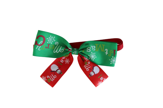 Christmas Bow - Large Breed