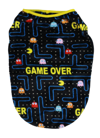 Retro Pac-Man Lightweight Dog Fleece Sweater